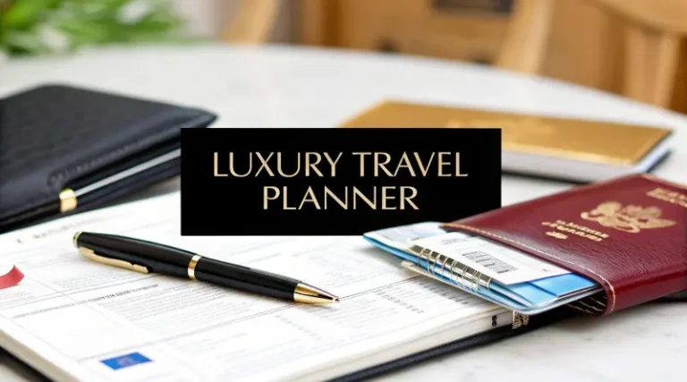 Luxury Travel Planning Guide: The Professional Editorial